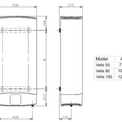Bojler Ariston Velis VLS-80 EVO