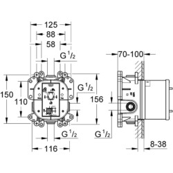 Grohe Rapido-E 35501000