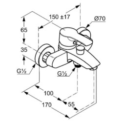 Kludi Maris 386830581