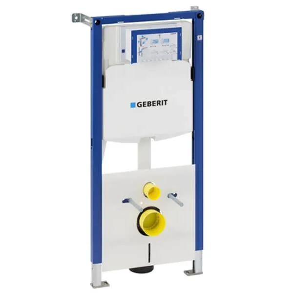 Geberit Duofix vodokotlić UP100 - Hrom taster
