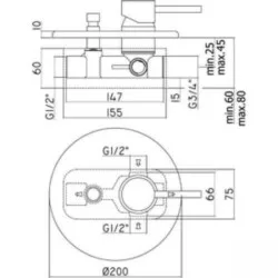 Paffoni Stick SK015