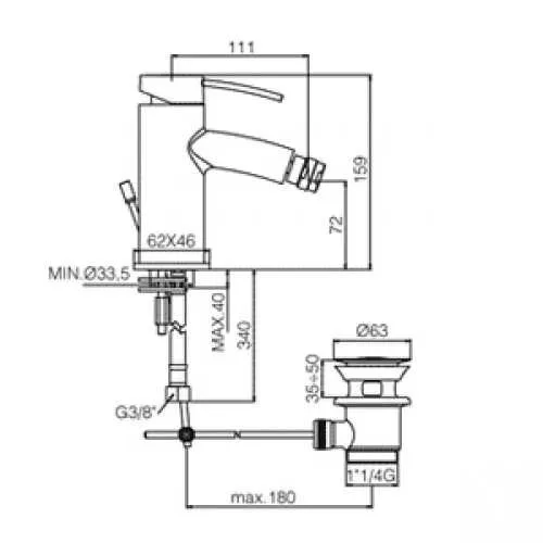 Paffoni Berry BR135
