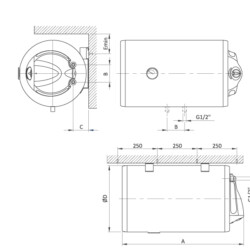Bojler Elit 50L M50H
