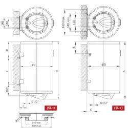 Bojler Elit 80L X80V