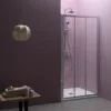 KolpaSan Tuš vrata Luna TV3D/S 80/K Silver