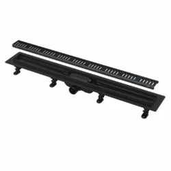 Alca tuš kanalica APZ10-550 Crna