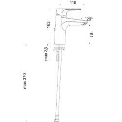 Herz Infinity I12 za lavabo UH00014