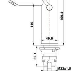 Herz Fresh EL. N15 za lavabo 09118 UH09118