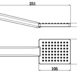 Herz Ručica A53 Black UH12040B