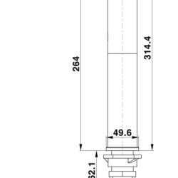 Herz Fresh EL. N16 za lavabo 9V visoka 09122 UH09122