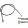 Remer tuš crevo Spyrolex atoxic pvc crno/hrom l,5m 334CNNC