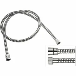 Remer tuš crevo Spyrolex atoxic pvc crno/hrom l,5m 334CNNC