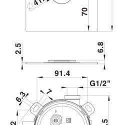 Herz Ugradno Telo SQ sa maskom i prebacivačem UH00362