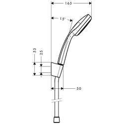 HansGrohe Tuš ručica set Croma 100 1F 27574000