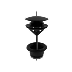 Herz nadsklop za lavabo crni 16009b