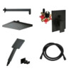 Herz Ugradni set SQ Black UH00364B