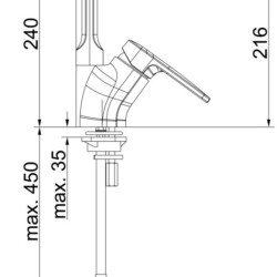 Herz Infinity I21 za sudoperu sa ek ventilima UH00171