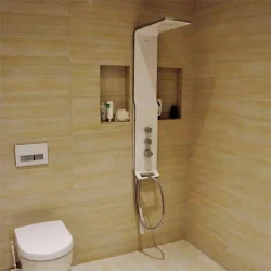 HansGrohe RainDance Tuš set Lift 180 2F bela/hrom 27008400