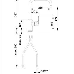 Herz Elit E21 za sudoperu UH00104