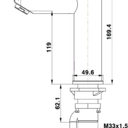 Herz Fresh EL. N10 za lavabo 09117 UH09117