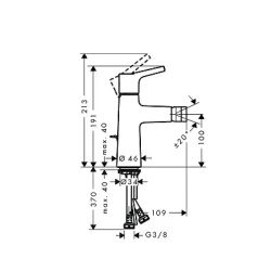HansGrohe Talis S za bide 72200000