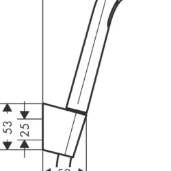 HansGrohe Tuš ručica set Croma Select E 3F bela 26425400
