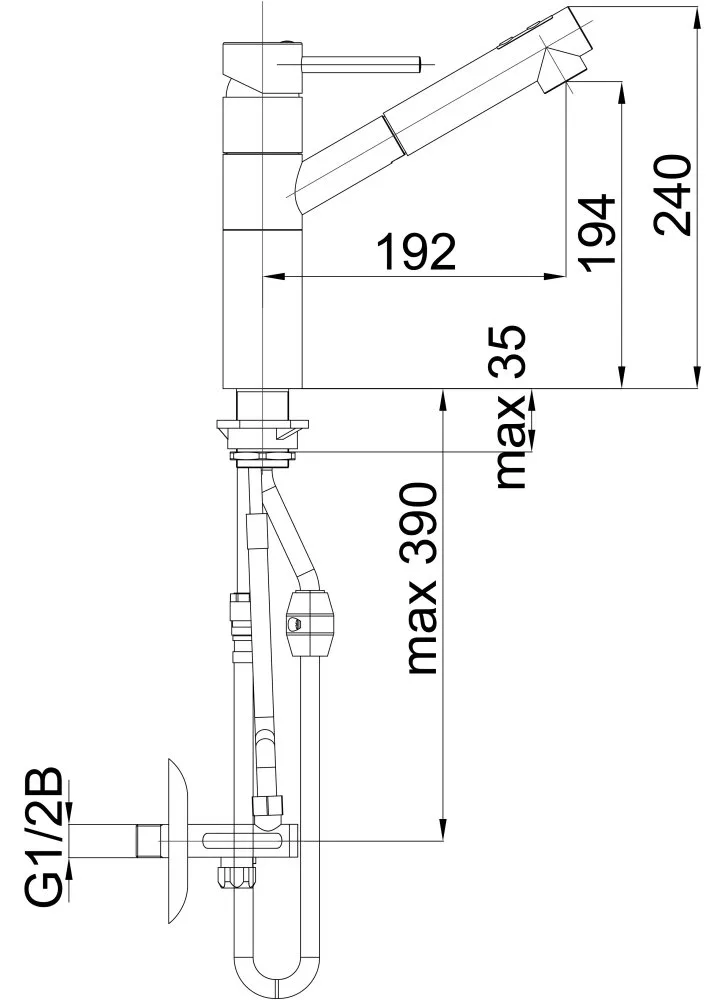 Herz Fresh F20 za sudoperu sa ek ventilima UH00137