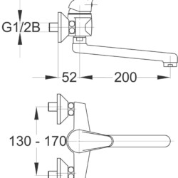 Herz Simpaty S22 za sudoperu 200mm UH00281