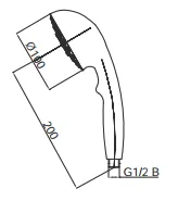 Herz Ručica A18 Hrom UH12044