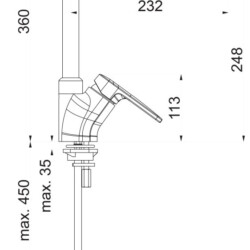 Herz Infinity I22 za sudoperu sa ek ventilima UH00173