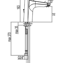 Herz Infinity I12 za lavabo niskopritisna UH01012