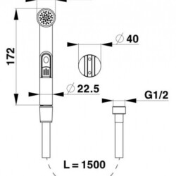 Herz Ručica Shut-off UH12361