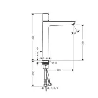 HansGrohe Talis E Select za lavabo 240 71752000