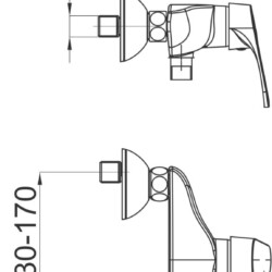 Herz Project M40 za tuš kadu UH00427