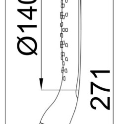Herz Ručica A03W White UH12053