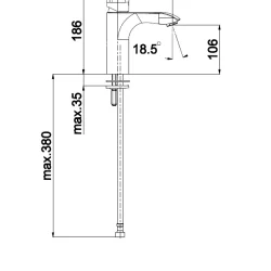Herz Elit E10 za lavabo UH00088