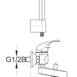 Herz Simpaty S31 za kadu sa tuš ručicom UH00389