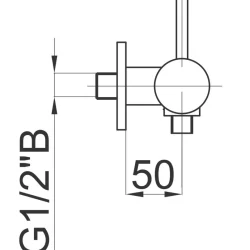 Herz Fresh F40 za tuš kadu UH00434