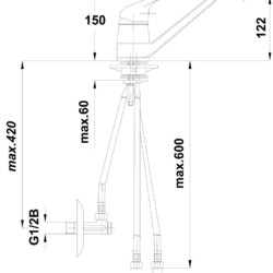 Herz Simpaty S21 za sudoperu niskopritisna sa ek ventilima UH01181