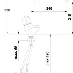 Herz Simpaty S20 za sudoperu sa ek ventilima UH00182
