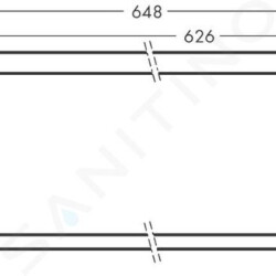 HansGrohe Držač peškira 64,80cm crna mat 41747670