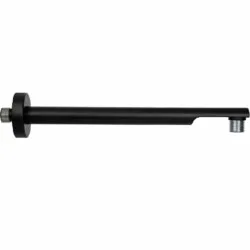 Remer izliv za ružu minimal ugradno bater. crni 30cm 348NNO30