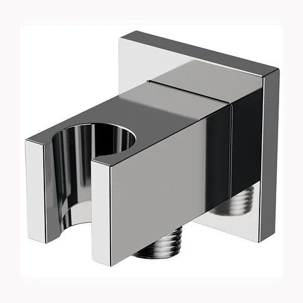 Remer uglić cetvrtasti za tuš crevo sa držacem tuš ručice 1/2" 337Q