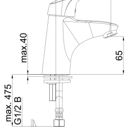 Herz Project M10 za lavabo sa ek ventilima UH00025