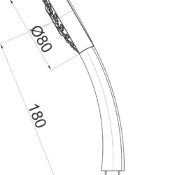 Herz Ručica A04 Hrom UH12043