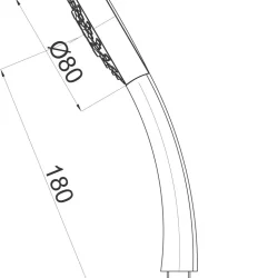 Herz Ručica A04 Hrom UH12043