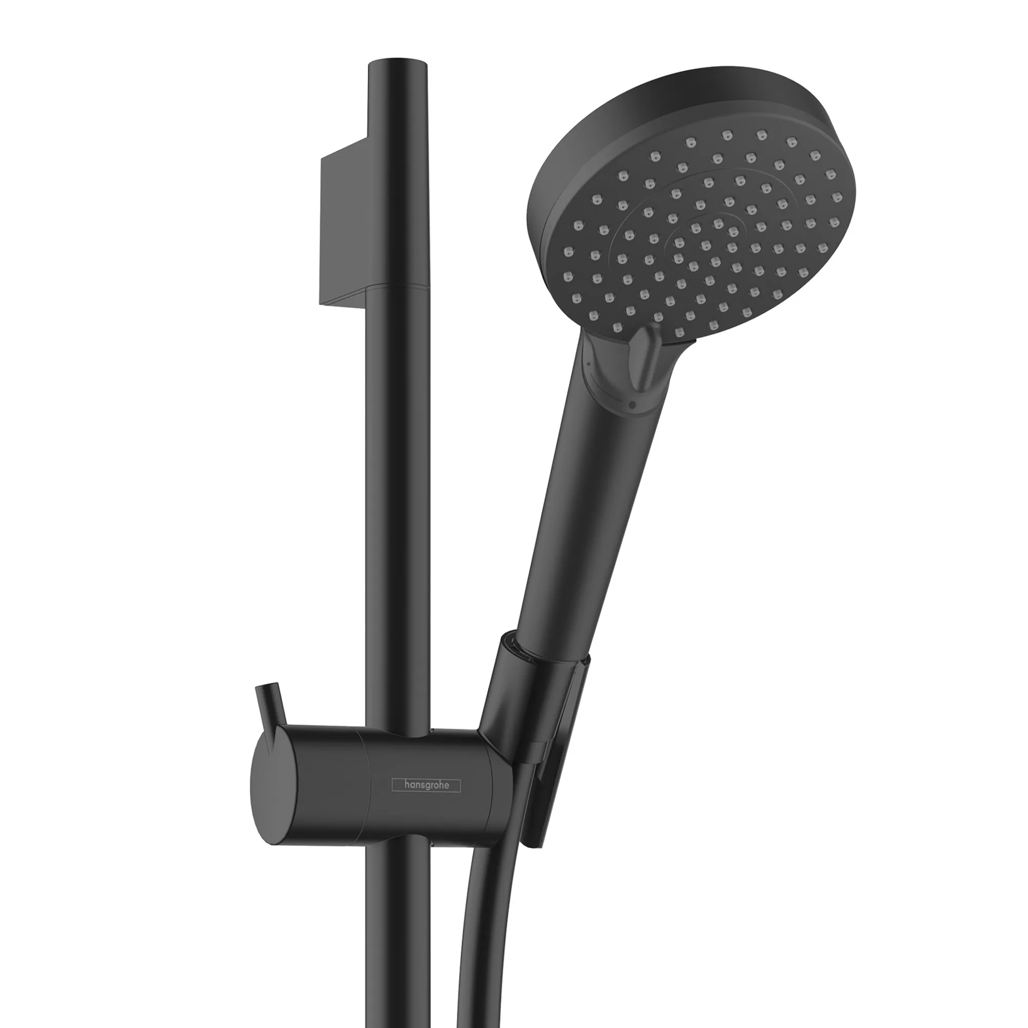 HansGrohe Klizna šipka set Vernis Bland 2F 65cm crna mat 26422670