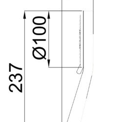 Herz Ručica A01 Hrom UH12050
