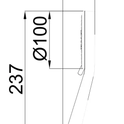 Herz Ručica A01 Hrom UH12050
