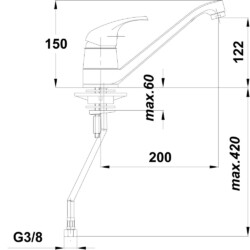 Herz Simpaty S21 za sudoperu UH00183